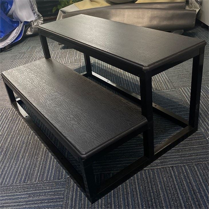 New Designed Wood Plastic Anti-slip Spa Step